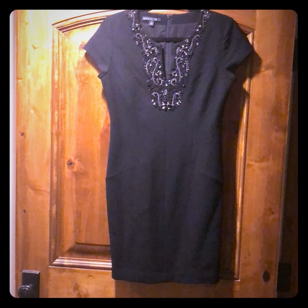 Classic Lafayette 148 Size 2 Sparkly LBD